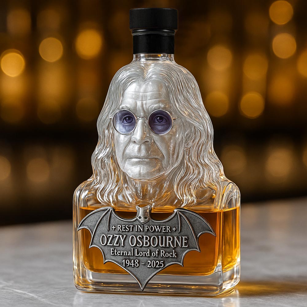 Eternitizováno ve skle — Whisky sklenice na počest Ozzyho Osbournea