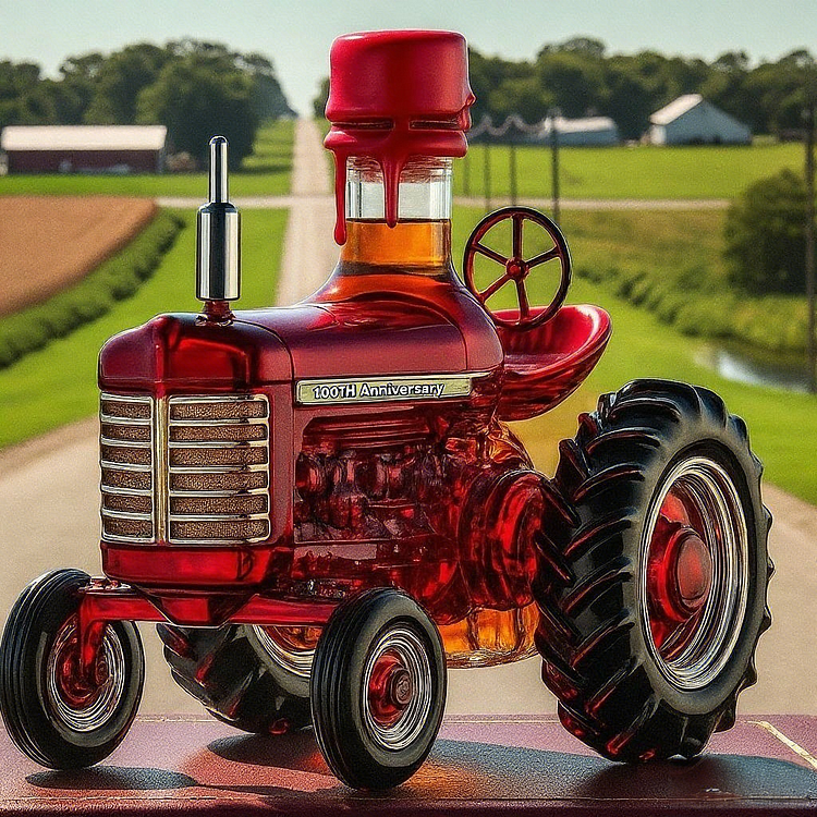 100 LET FARMALL Whiskey Láhev