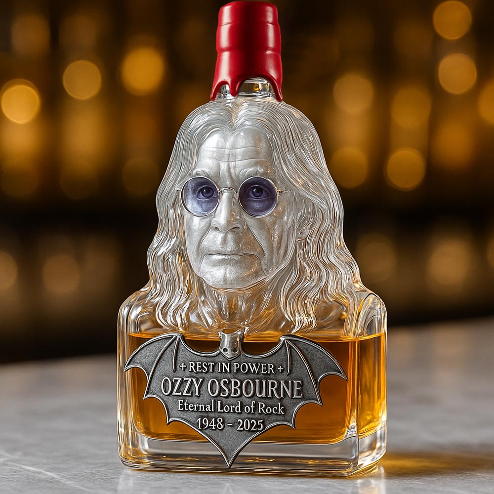 Eternitizováno ve skle — Whisky sklenice na počest Ozzyho Osbournea