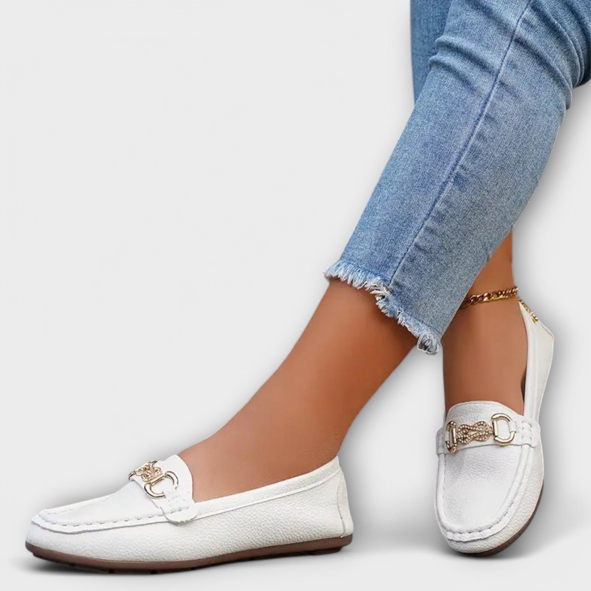 Sára Moccasin Sophisticat Slip-on Klasické z Kůže