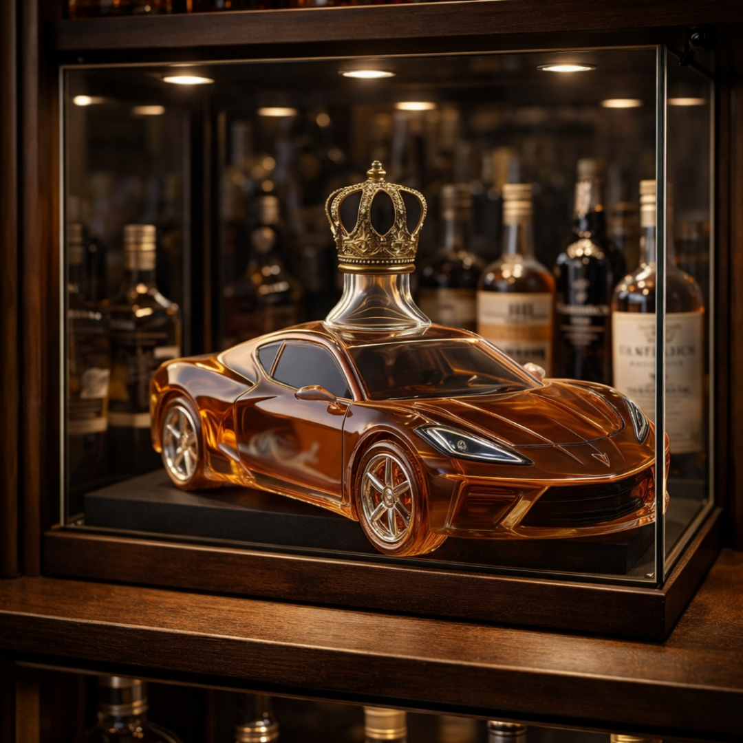 Whiskey láhev - Corvette edice