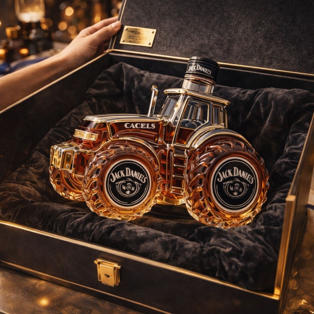 Whiskey láhev - Speciální edice Traktor