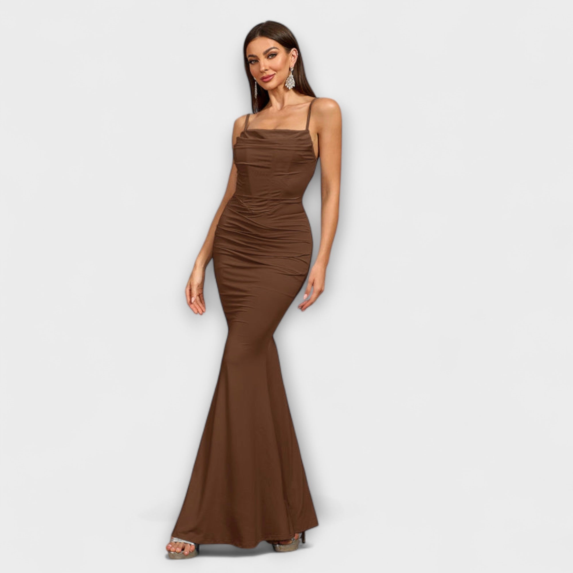 Callie - Elegantní šaty s volány