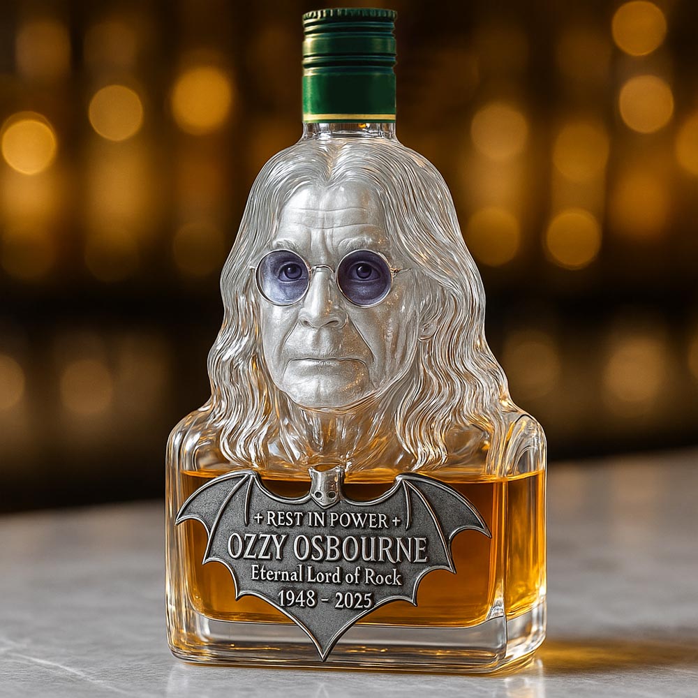 Eternitizováno ve skle — Whisky sklenice na počest Ozzyho Osbournea