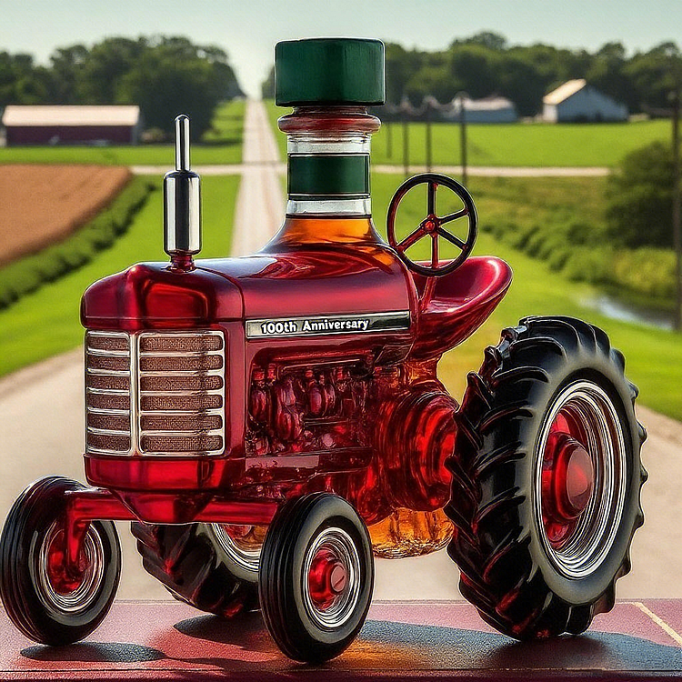 100 LET FARMALL Whiskey Láhev